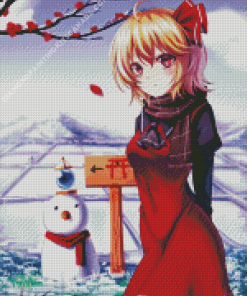 Rumia Tingel Anime Girl Diamond Painting