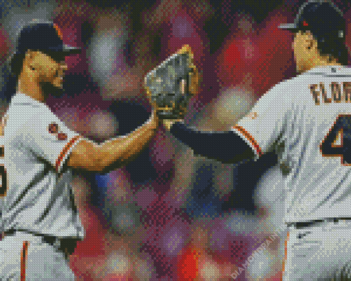 San Francisco Giants Players Diamond Painting