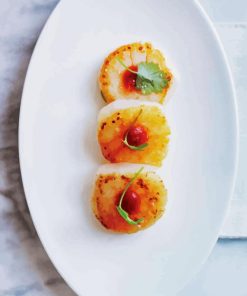 Scallops Dish Diamond Painting