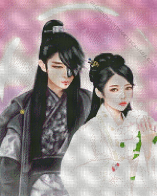 Scarlet Heart Ryeo Couple Art Diamond Painting