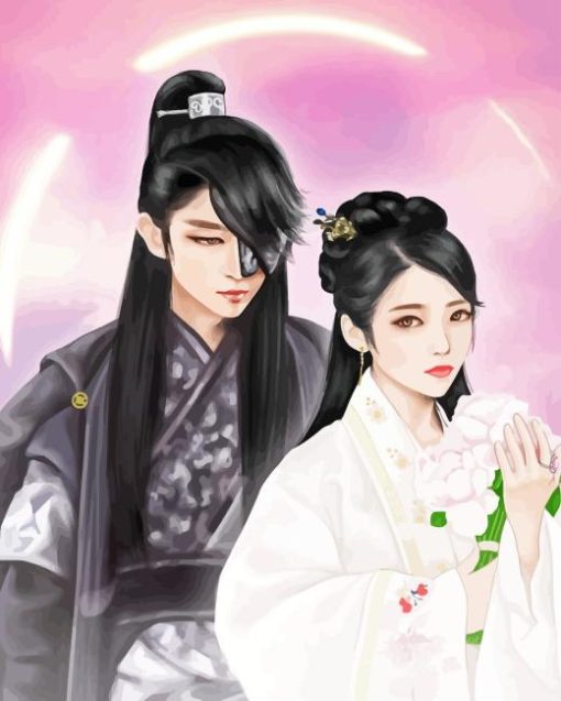 Scarlet Heart Ryeo Couple Art Diamond Painting