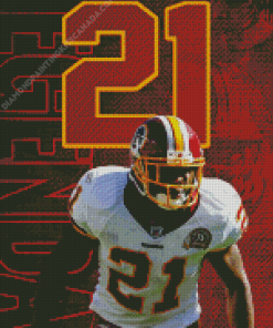 Sean Taylor Poster Diamond Painting