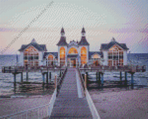 Sellin Pier Diamond Painting