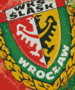 Slask Wroclaw Logo Art Diamond Painting