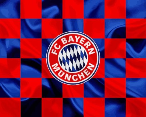 Soccer Club Bayern Munich Logo Diamond Painting