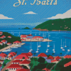 St Barts Poster Diamond Painting