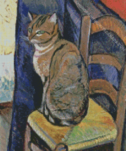 Study of a Cat by Suzanne Valadon Diamond Painting