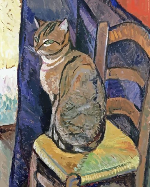 Study of a Cat by Suzanne Valadon Diamond Painting