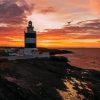 Sunset Over Hook Lighthouse Ireland Diamond Painting