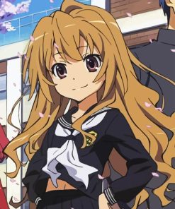 Taiga Aisaka Toradora Anime Character Diamond Painting