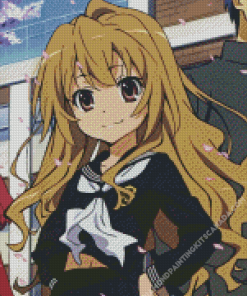 Taiga Aisaka Toradora Anime Character Diamond Painting