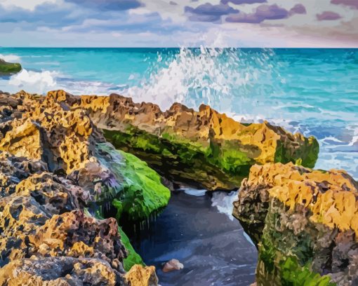 Tequesta Beach Diamond Painting