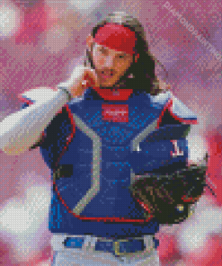 Texas Rangers Jonah Heim Diamond Painting