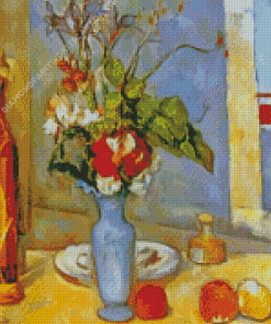 The Blue Vase Paul Cezanne Diamond Painting