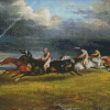 The Epsom Derby Theodore Gericault Diamond Painting