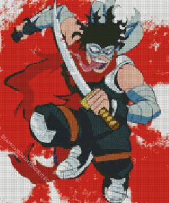 The Hero Killer Stain My Hero Academia Diamond Painting