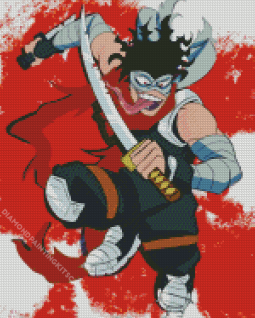 The Hero Killer Stain My Hero Academia Diamond Painting