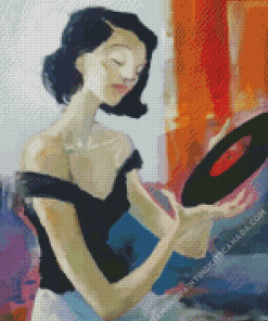 The Record Player Diamond Painting