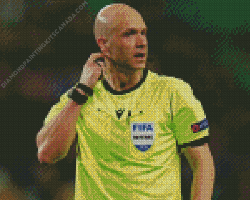 The Referee Anthony Taylor Diamond Painting