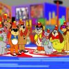 The Banana Splits Cartoon Diamond Painting