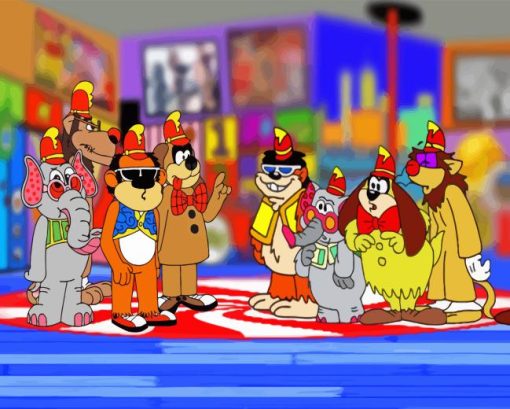 The Banana Splits Cartoon Diamond Painting