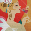 The Great Gatsby Daisy Diamond Painting