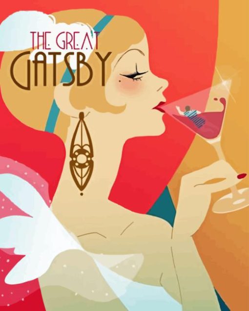 The Great Gatsby Daisy Diamond Painting