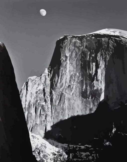 The Story of Moon and Half Dome Diamond Painting