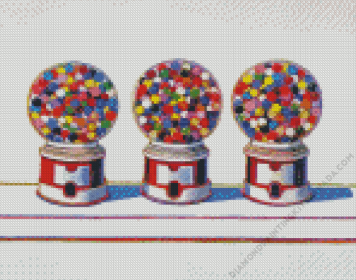 Three Machines by Thiebaud Diamond Painting