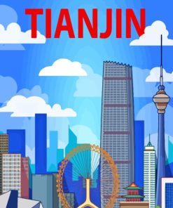 Tianjin Poster Diamond Painting