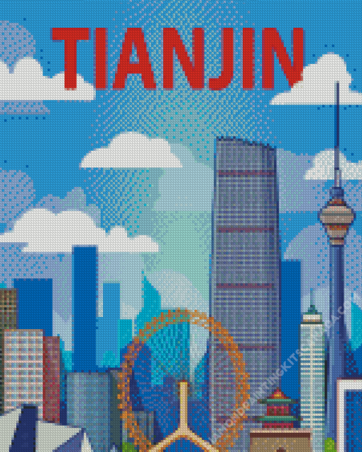 Tianjin Poster Diamond Painting