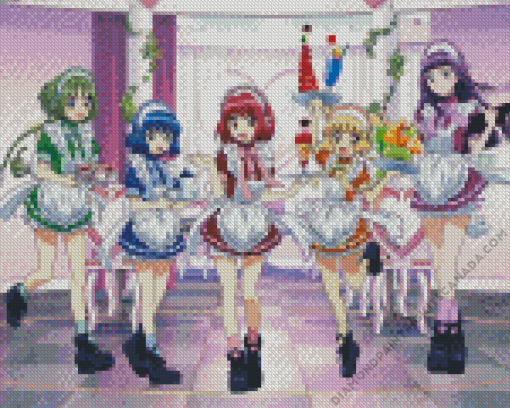 Tokyo Mew Mew New Anime Diamond Painting