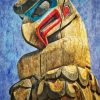 Totem Pole Pacific Northwest Diamond Painting