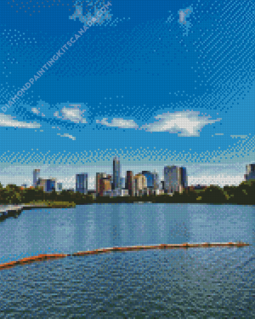 United States Lady Bird Lake Diamond Painting