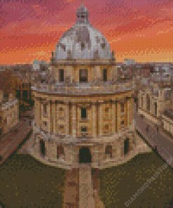 University of Oxford at Sunset Diamond Painting