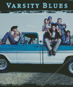 Varsity Blues Movie Poster Diamond Painting