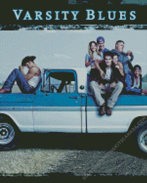 Varsity Blues Movie Poster Diamond Painting