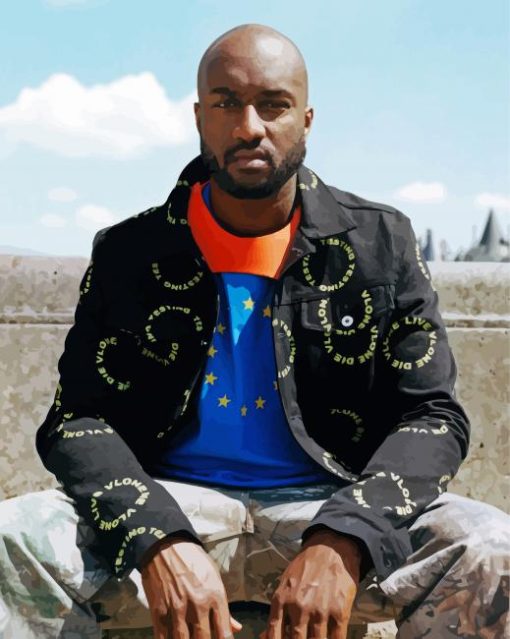 Virgil Abloh Diamond Painting