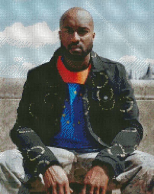 Virgil Abloh Diamond Painting