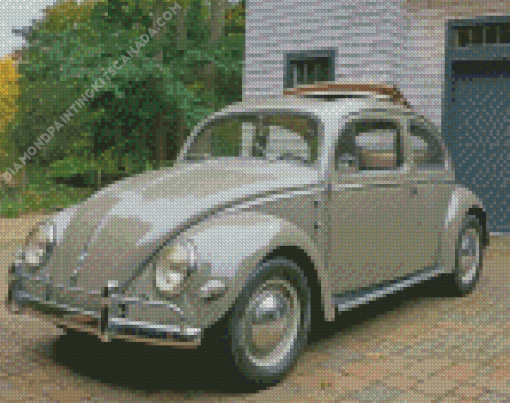 VW Bug Diamond Painting