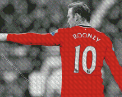 Wayne Mark Rooney Diamond Painting