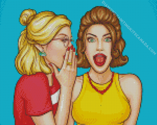 Women Rumors Diamond Painting