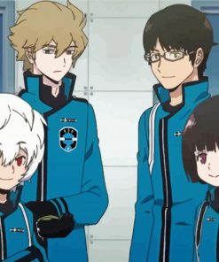 World Trigger Characters Diamond Painting