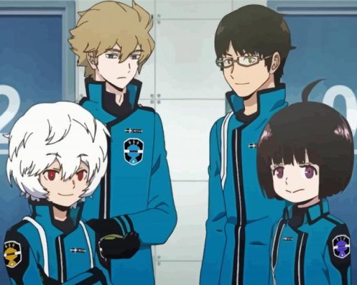 World Trigger Characters Diamond Painting