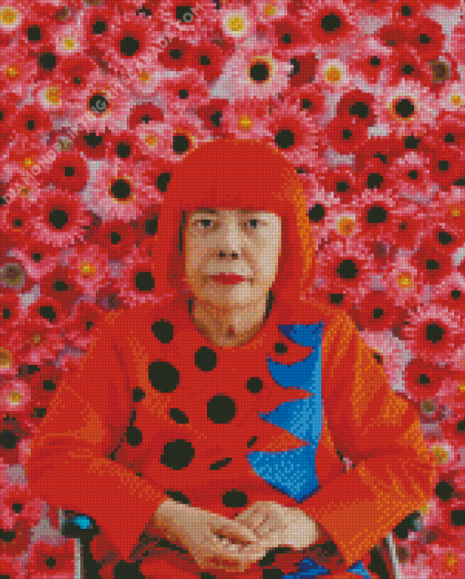 Yayoi Kusama Artist Diamond Painting