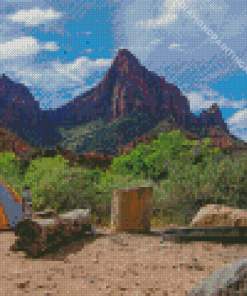 Zion National Park Diamond Painting