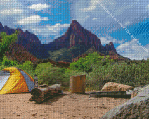 Zion National Park Diamond Painting