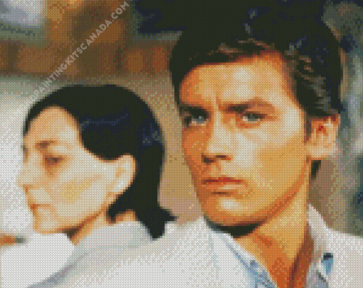 Alain Delon Diamond Painting