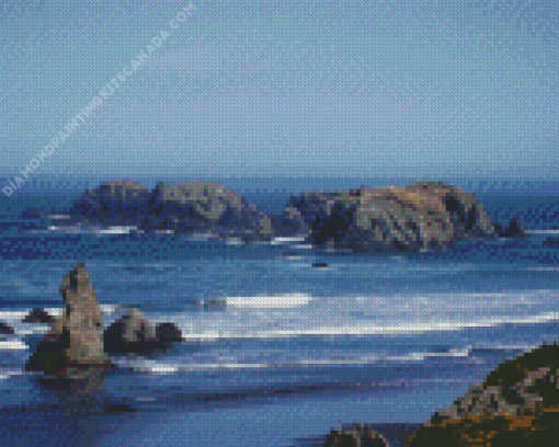 Bandon Beach State Park Diamond Painting