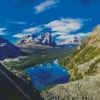 Beautiful Landscape of Lake Ohara Diamond Painting